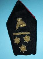 ABL kraagspiegel genie ( 1 ), Ophalen of Verzenden, Landmacht, Embleem of Badge