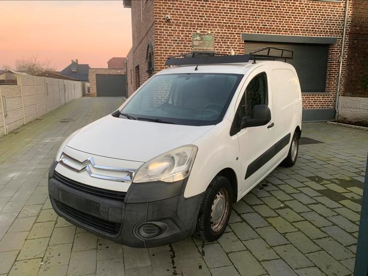 Citroen Berlingo 1.6HDI, Auto's, Citroën, Bedrijf, Berlingo, Trekhaak, Diesel, Euro 4, Handgeschakeld, Wit, Ophalen