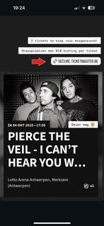 Pierce the Veil tickets (staan plaatsen)