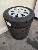 Volkswagen winterbanden en velgen 215 60 16, Auto-onderdelen, Banden en Velgen, Ophalen, 16 inch, Banden en Velgen, Winterbanden