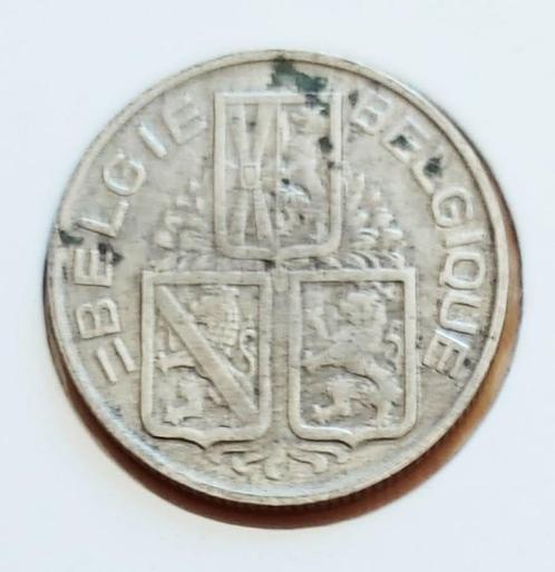 Belgium 1939 - 1 Frank VL/FR - Leopold III - Morin 459 - ZFr, Timbres & Monnaies, Monnaies | Belgique, Monnaie en vrac, Envoi