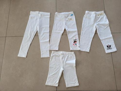 Pakket leggings maat 122 wit lente - zomer nr. 7, Enfants & Bébés, Vêtements enfant | Taille 122, Comme neuf, Fille, Pantalon