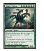 Khalni Hydra - ROE - MTG -  ex, Hobby en Vrije tijd, Verzamelkaartspellen | Magic the Gathering, Ophalen of Verzenden