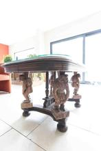 Kleine antieke salontafel, Huis en Inrichting, Tafels | Salontafels, Ophalen, Gebruikt, 100 tot 150 cm, Eikenhout