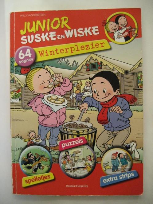 Junior Suske en Wiske  Winterplezier, Livres, Livres pour enfants | Jeunesse | Moins de 10 ans, Utilisé, Enlèvement ou Envoi