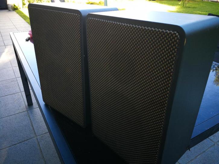 Luidspreker kastjes Saba Box 30 uit 1974, Audio, Tv en Foto, Luidsprekerboxen, Niet werkend, Front, Rear of Stereo speakers, Overige merken