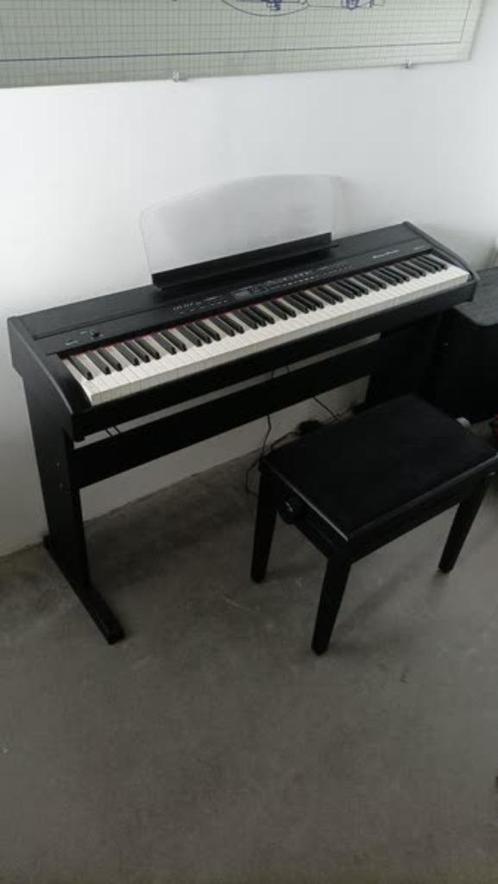 Orla elektrische studio piano, Musique & Instruments, Pianos, Comme neuf, Piano, Noir, Digital, Enlèvement