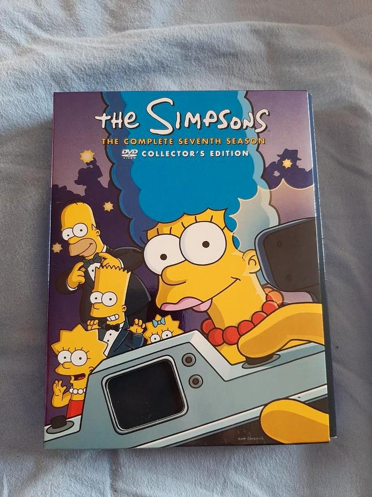 The Simpsons-set voor verzamelaars - De complete zevende zee, Cd's en Dvd's, Dvd's | Kinderen en Jeugd, Zo goed als nieuw, Boxset