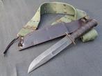 US Army MK2 Camillus in lederen schede en aan riem, Enlèvement ou Envoi, Armée de terre, Couteau ou Poignard