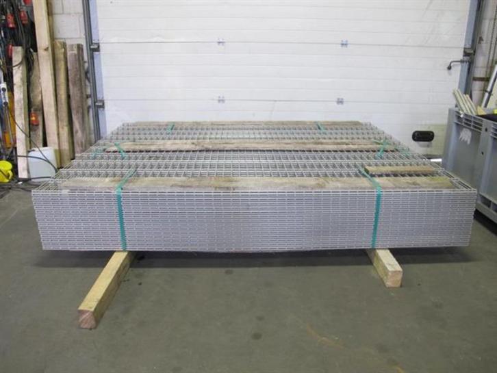 Dubbelstaaf draadpanelen 200cm hoog -> zware uitvoering, Tuin en Terras, Gaas en Draad, Nieuw, Ophalen