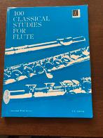 100 Classical Studies for Flute, Ophalen of Verzenden, Zo goed als nieuw, Instrument, Frans Venster