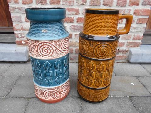 Retro vaas West-Germany scheurich bay keramik, Antiek en Kunst, Antiek | Vazen, Ophalen of Verzenden