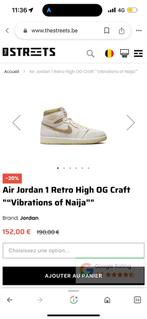 Nike air Jordan 1 retro authentique, Baskets, Jordan, Neuf