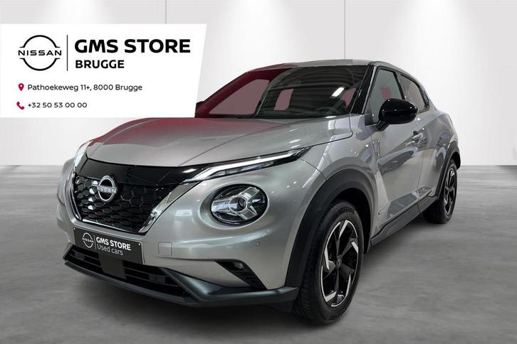 Nissan Juke 1.6 Hybrid 145 N-Connecta afneembare trekhaak, Auto's, Nissan, Bedrijf, Te koop, Juke, Airconditioning, Alarm, Bluetooth