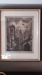 Etsen en Gravures voorstelling van de Sint, Antiek en Kunst, Ophalen of Verzenden