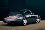 Porsche 964 Carrera 2 cabrio manueel 1993, Auto's, 4 zetels, Achterwielaandrijving, Cabriolet, Blauw