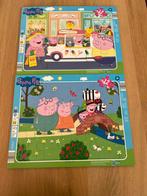 Peppa Pig puzzel 12 stukken - 2 stuks, Kinderen en Baby's, Speelgoed | Kinderpuzzels, Ophalen, Zo goed als nieuw