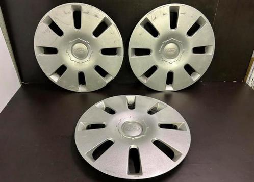 3 wieldoppen ford focus fiesta ka transit fusion 15", Auto diversen, Wieldoppen, Gebruikt, Ophalen of Verzenden