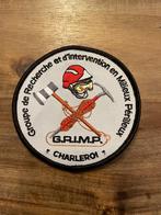 Patch grimp Charleroi, Verzamelen, Militaria | Algemeen, Ophalen of Verzenden, Overige soorten, Embleem of Badge