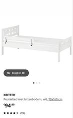 Kinderbed ikea met bijhorende matras en donsdeken, Ophalen, Zo goed als nieuw