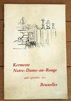Kermesse Notre-Dame-au-Rouge - 1973 - Bruxelles, Livres, Ville de Bruxelles, Dépliant, Utilisé, Envoi