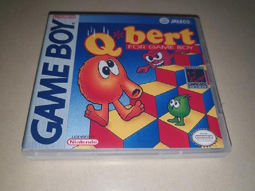 Q-Bert Game Boy GB Game Case, Consoles de jeu & Jeux vidéo, Jeux | Nintendo Game Boy, Comme neuf, Envoi