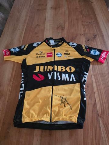 Wielertruitje gesigneerd (getekend)door Marianne Vos. beschikbaar voor biedingen