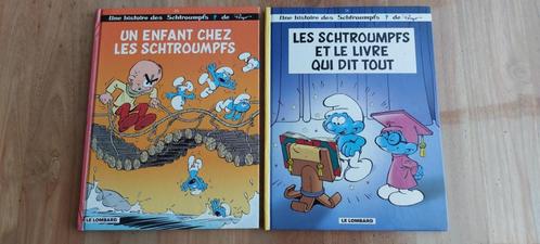 Une histoire des Schtroumpfs Tome 25 & 26, Boeken, Stripverhalen, Gelezen, Meerdere stripboeken, Ophalen