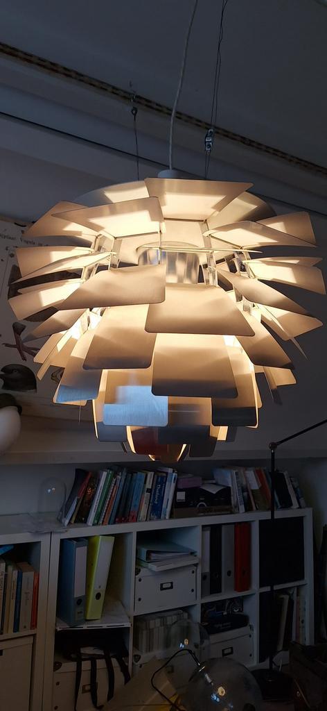 Originele, vroege Louis Poulsen PH60 Artichoke hanglamp RVS, Huis en Inrichting, Lampen | Hanglampen, Glas, Ophalen of Verzenden