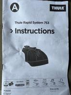 Thule Rapid System 753, Ophalen, Gebruikt