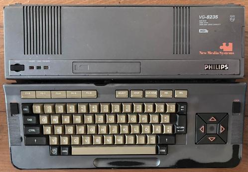 Philips VG8235 MSX2 computer Duitse versie QWERTZ, Computers en Software, Vintage Computers, Ophalen of Verzenden