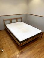 IKEA Compleet bed - FJELLSE, Huis en Inrichting, Slaapkamer | Bedden, Beige, Gebruikt, 140 cm, Hout