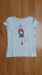 T-shirt fille 10 ans, Kinderen en Baby's, Ophalen of Verzenden, Zo goed als nieuw, Meisje, Overige typen