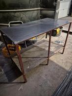 Metalen werktafel 130×70×90, Doe-het-zelf en Bouw, Werkbanken, Ophalen, Gebruikt, 70 tot 120 cm