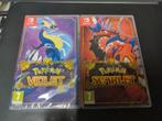 Nintendo switch Pokemon scarlet en violet sealed, Comme neuf, Enlèvement ou Envoi