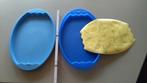 Tupperware opdien plateau serveer blad, Huis en Inrichting, Ophalen of Verzenden, Zo goed als nieuw, Blauw