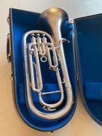 Althoorn Besson, Musique & Instruments, Instruments à vent | Cors, Enlèvement, Utilisé, Saxhorn ou Cor en mi bémol, Avec valise