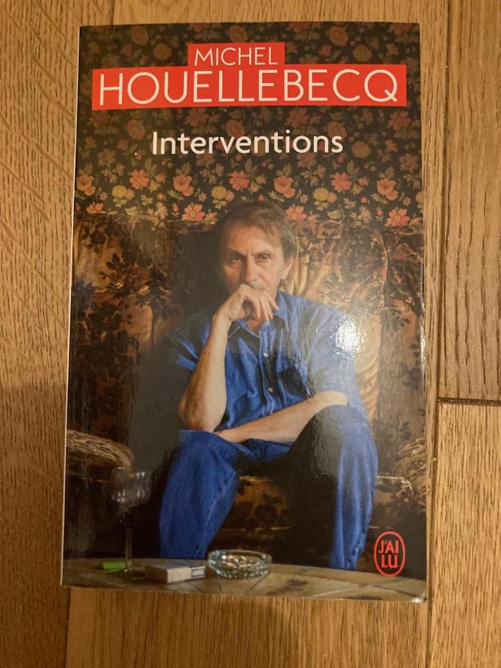 Interventions de Michel Houellebecq, Livres, Romans, Comme neuf, Enlèvement ou Envoi