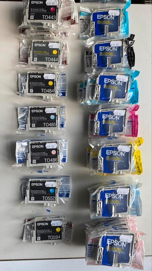 Epson inktpatronen, Computers en Software, Printerbenodigdheden, Nieuw, Cartridge, Ophalen of Verzenden