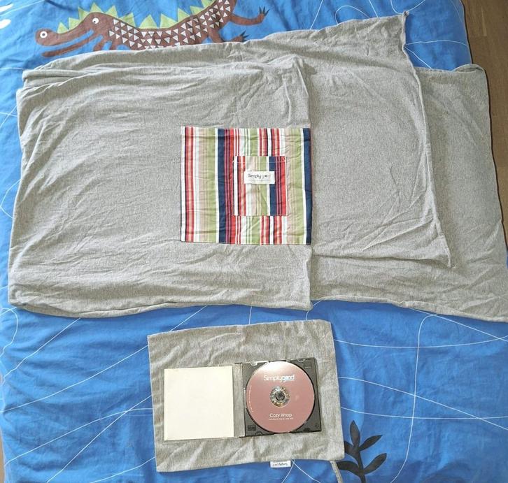 Cosy wrap baby draagdoek (merk: SimplyGood), Kinderen en Baby's, Babydragers en Draagdoeken, Gebruikt, Draagdoek, Buik, Overige merken