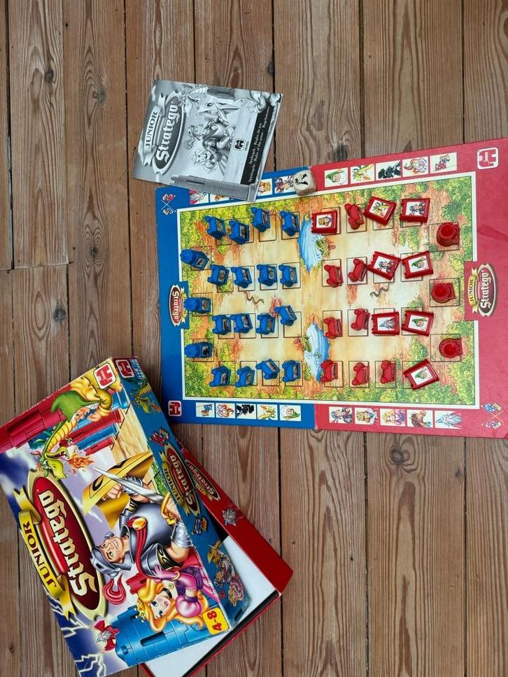 Stratego Junior, Hobby en Vrije tijd, Gezelschapsspellen | Bordspellen, Gebruikt, Een of twee spelers, Ophalen of Verzenden