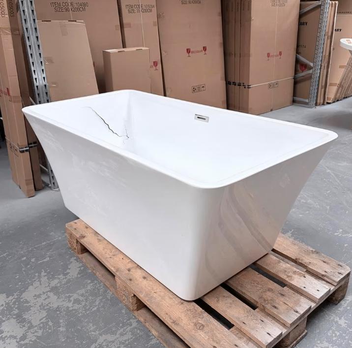 Gratis vrijstaand ligbad nieuw Bad 150/75/60 nr225, Maison & Meubles, Accessoires pour la Maison | Autre, Neuf, Enlèvement