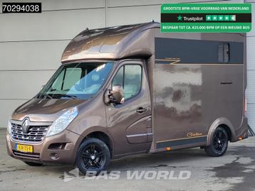Renault Master 130PK Paardenwagen Hengstenuitvoeren Trekhaak beschikbaar voor biedingen