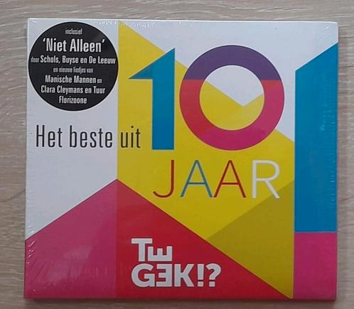 Cd 10 jaar Te Gek!? nieuw in folie, het beste van..., Cd's en Dvd's, Cd's | Verzamelalbums, Nieuw in verpakking, Pop, Ophalen of Verzenden