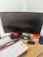 PC scherm curved, Computers en Software, Monitoren, Redelijk groot, geen gedacht van, HDMI, 101 t/m 150 Hz, In hoogte verstelbaar