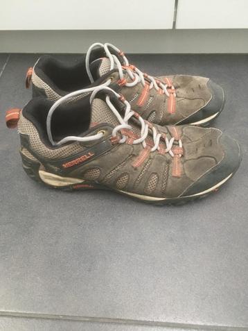 wandelschoenen (Merrell), Chaussures de marche, Comme neuf, Brun, Enlèvement