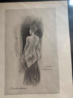 Héliogravure Felicien Rops, Antiquités & Art, Enlèvement ou Envoi
