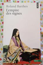 L'Empire des Signes : Roland Barthes : FORMAT DE POCHE, Ophalen of Verzenden, Gelezen, Cultuurfilosofie, Roland Barthes