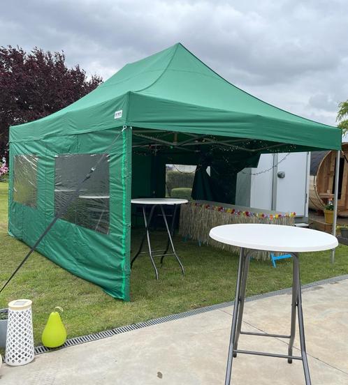 Partytent met receptietafels  - huren, Tuin en Terras, Partytenten, Nieuw, Partytent, Ophalen of Verzenden