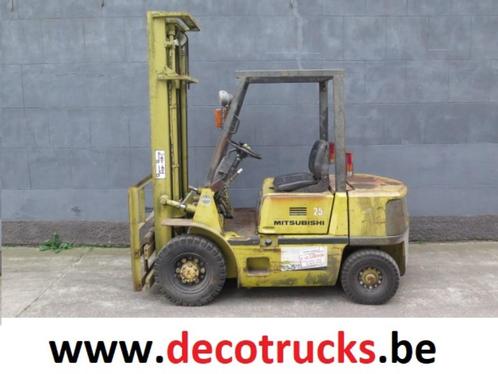 heftruck (chariot elevateur)Mitsubishi 2.5 ton diesel, Auto diversen, Overige Auto diversen, Ophalen